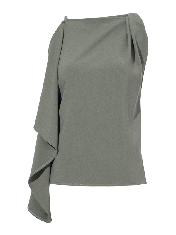 Alyssa Top In Matte Double Crepe