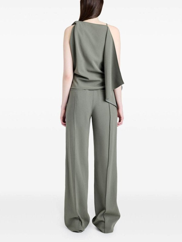 Alyssa Top In Matte Double Crepe