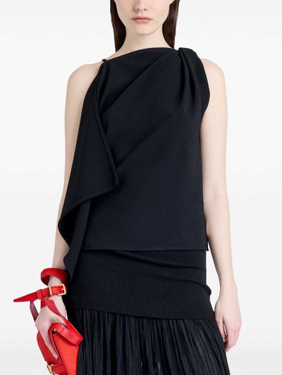 Gonna Paige In Crepe Di Chiffon Plissettata