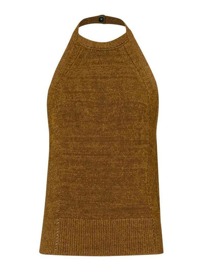 Top Leona In Maglia Di Fettuccia Di Viscosa