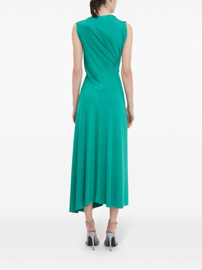 Vestito  Midi Drappeggiato Asimmetrico