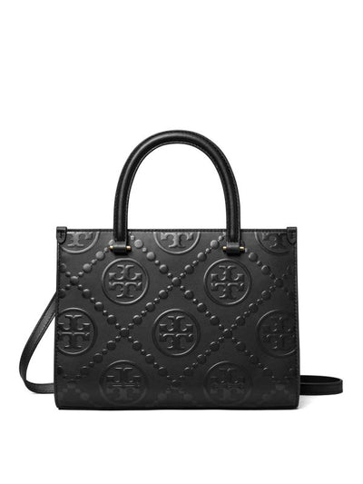 Borsa Tote Con Monogramma T In Rilievo