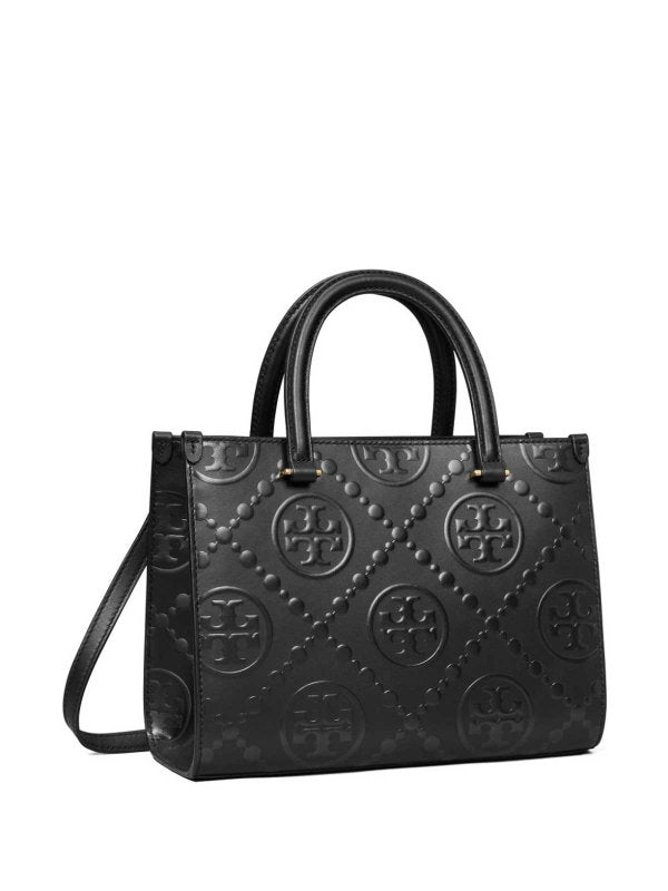 Borsa Tote Con Monogramma T In Rilievo