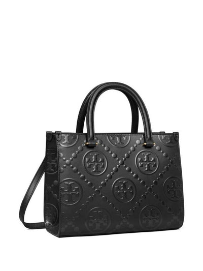 Borsa Tote Con Monogramma T In Rilievo