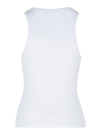 Canotta In Cotone Bianco