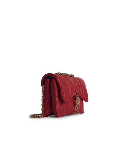 Borsa A Tracolla Cleio Piccola In Pelle Rossa