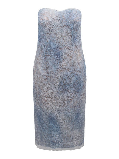 Abito Con Corsetto In Pizzo