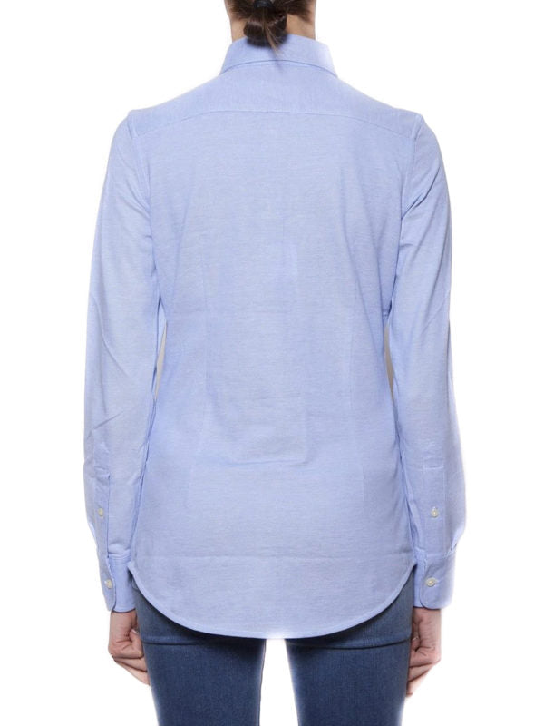 Camicia Oxford Azzurra B/d