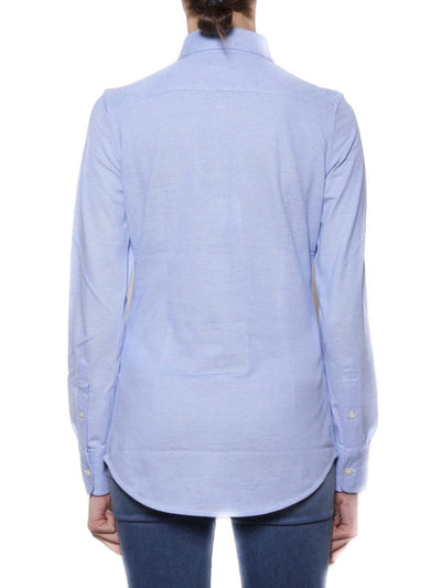 Camicia Oxford Azzurra B/d