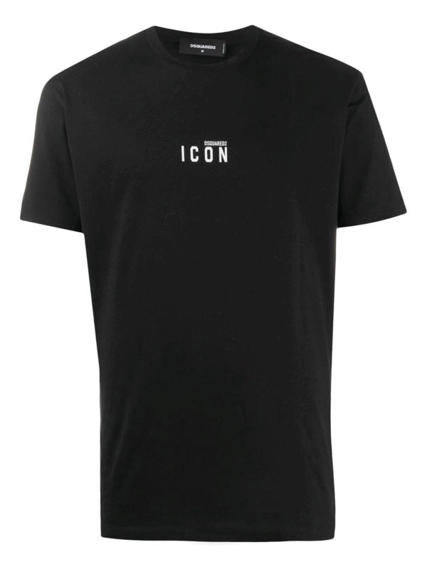T-shirt In Cotone Stampa Icon