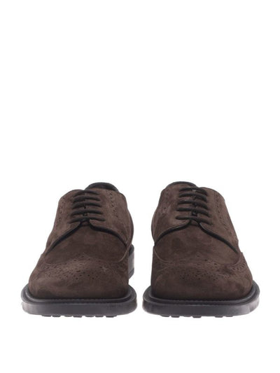 Derby In Suede