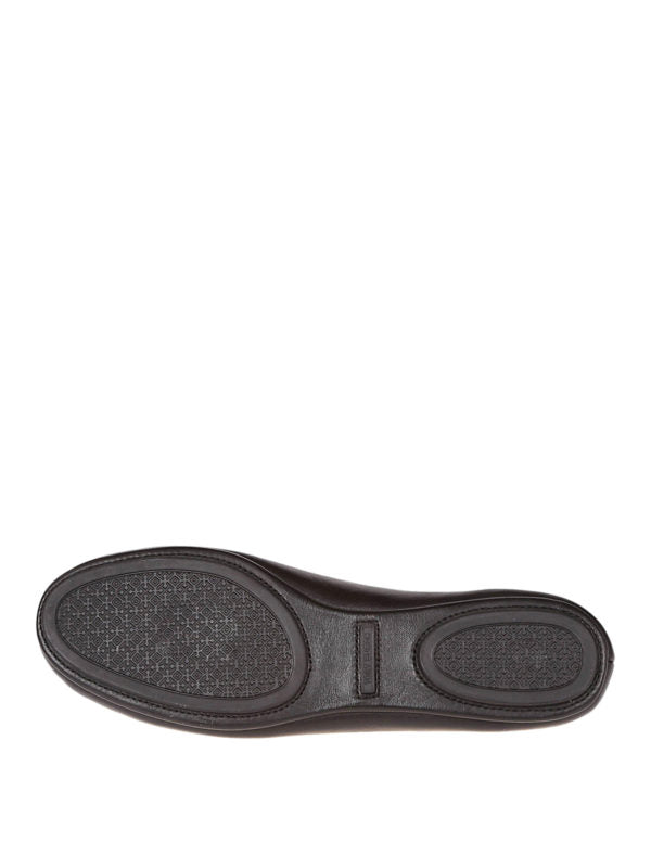 Ballerine Minnie Travel Nere In Pelle