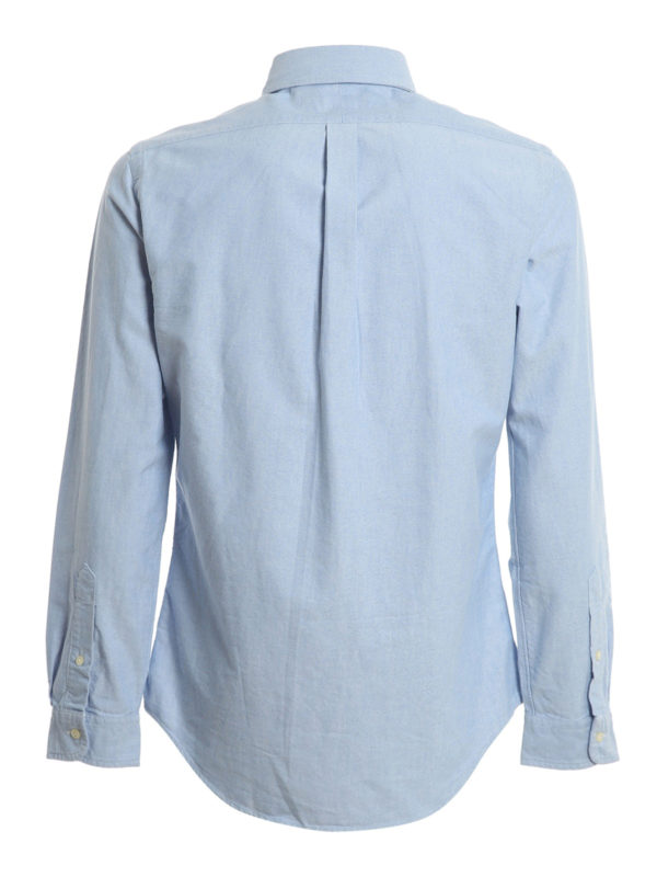 Camicia In Cotone Con Colletto Button Down