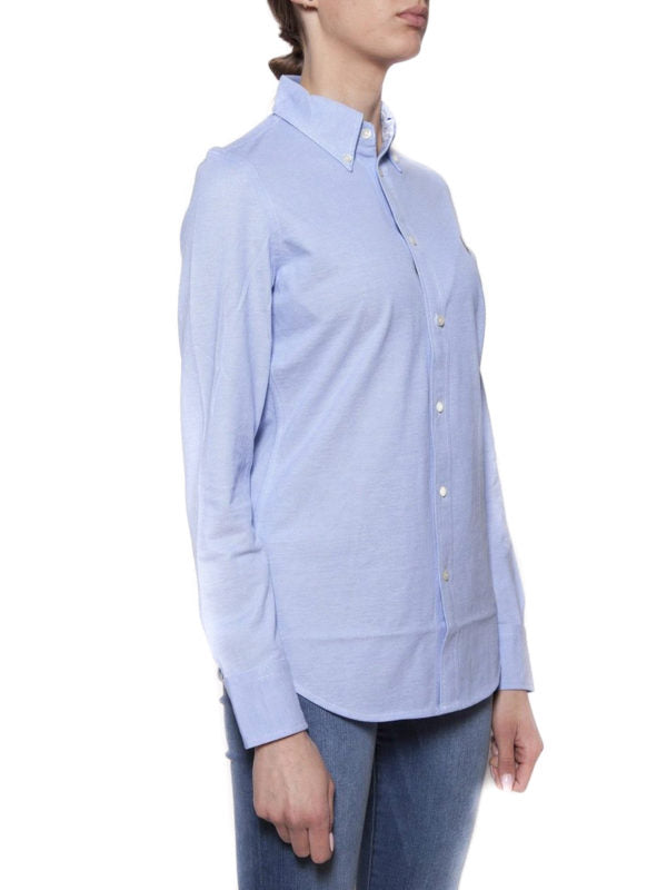 Camicia Oxford Azzurra B/d