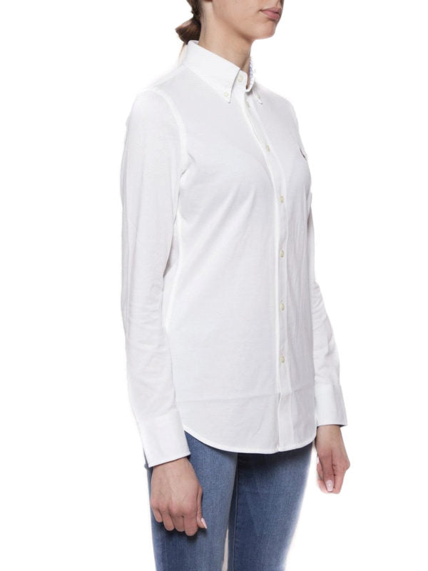 Camicia Oxford Bianca B/d