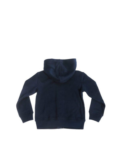 Felpa Navy Con Cappuccio