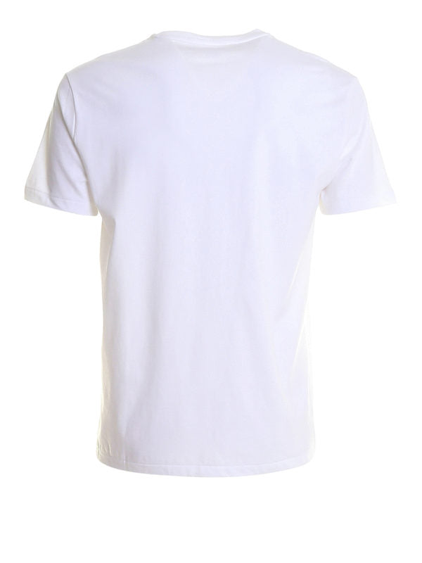 T-shirt In Jersey Con Ricamo Del Logo