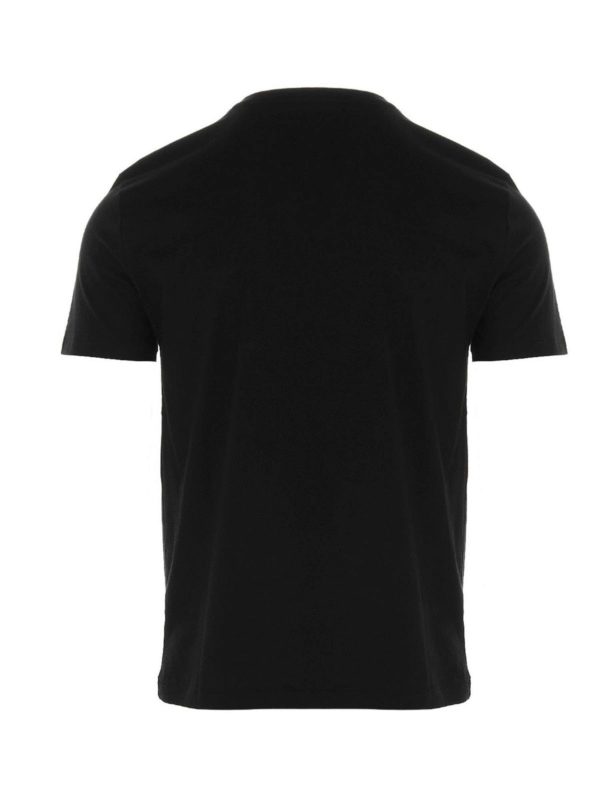 T-shirt Grigia Con Logo Rosso