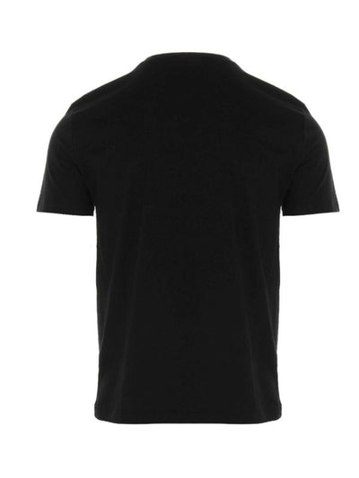 T-shirt Grigia Con Logo Rosso