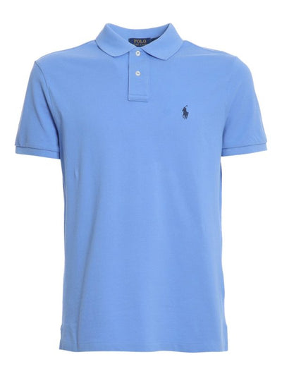 Polo Con Ricamo Logo Sul Petto