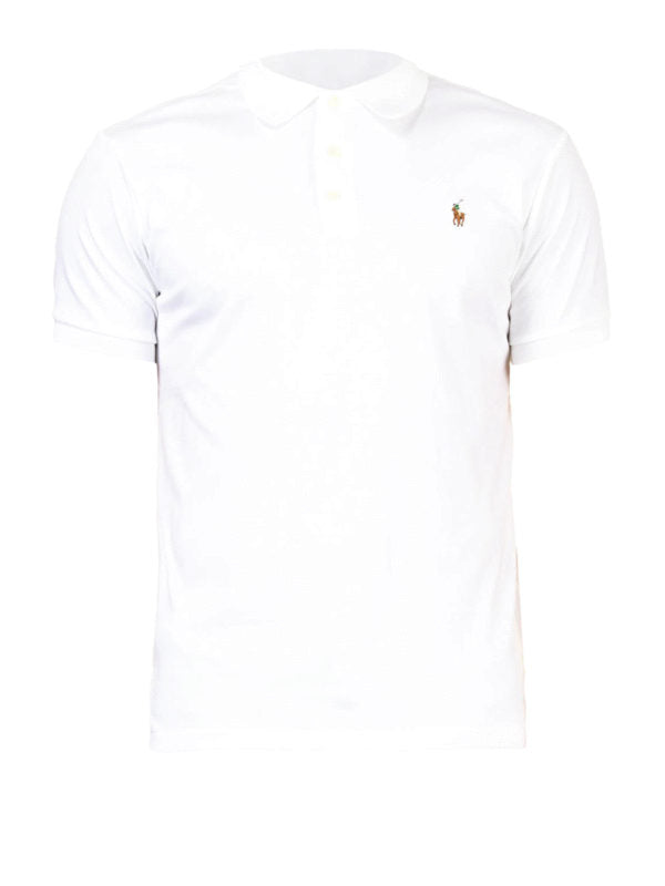Polo Bianca In Cotone