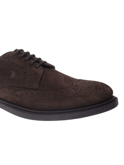 Derby In Suede