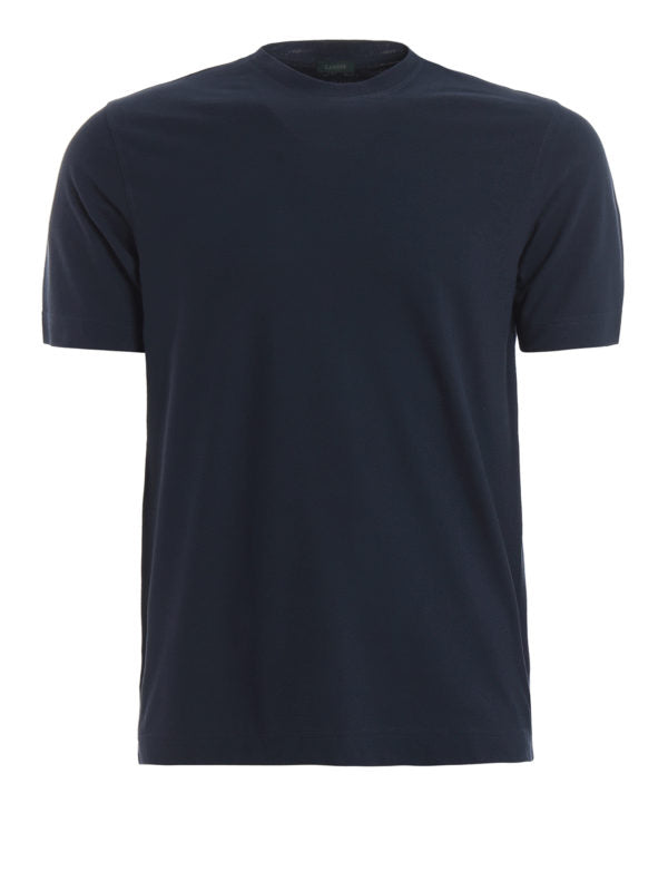 T-shirt Girocollo Blu