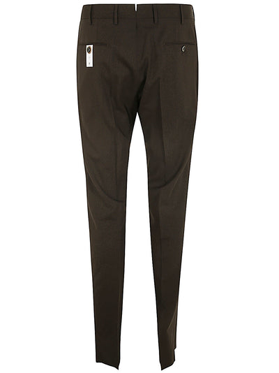 Superlight Deluxe Wool Slim Flat Front Pants