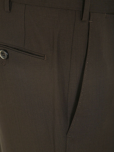 Superlight Deluxe Wool Slim Flat Front Pants