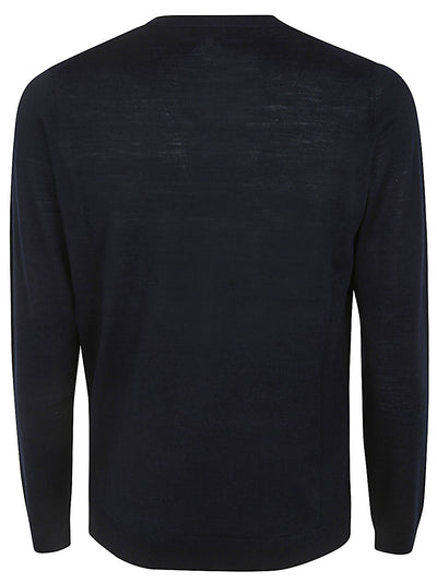 V Neck Slim Fit Pullover