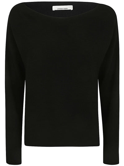 Long Sleeves Asymmetric Sweater