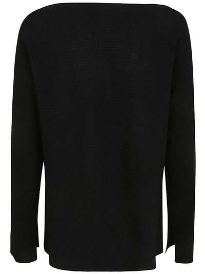Long Sleeves Asymmetric Sweater
