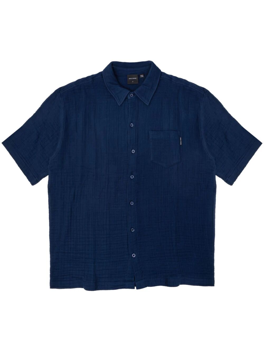 Enzi Seersucker Short Sleeves Shirt