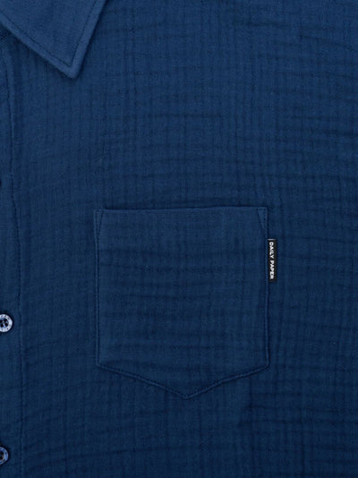 Enzi Seersucker Short Sleeves Shirt