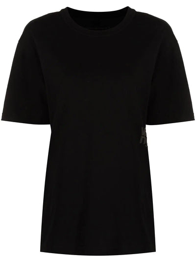 Essential Jersey Short Sleeve Tee With Puff Logo And Bound Neck