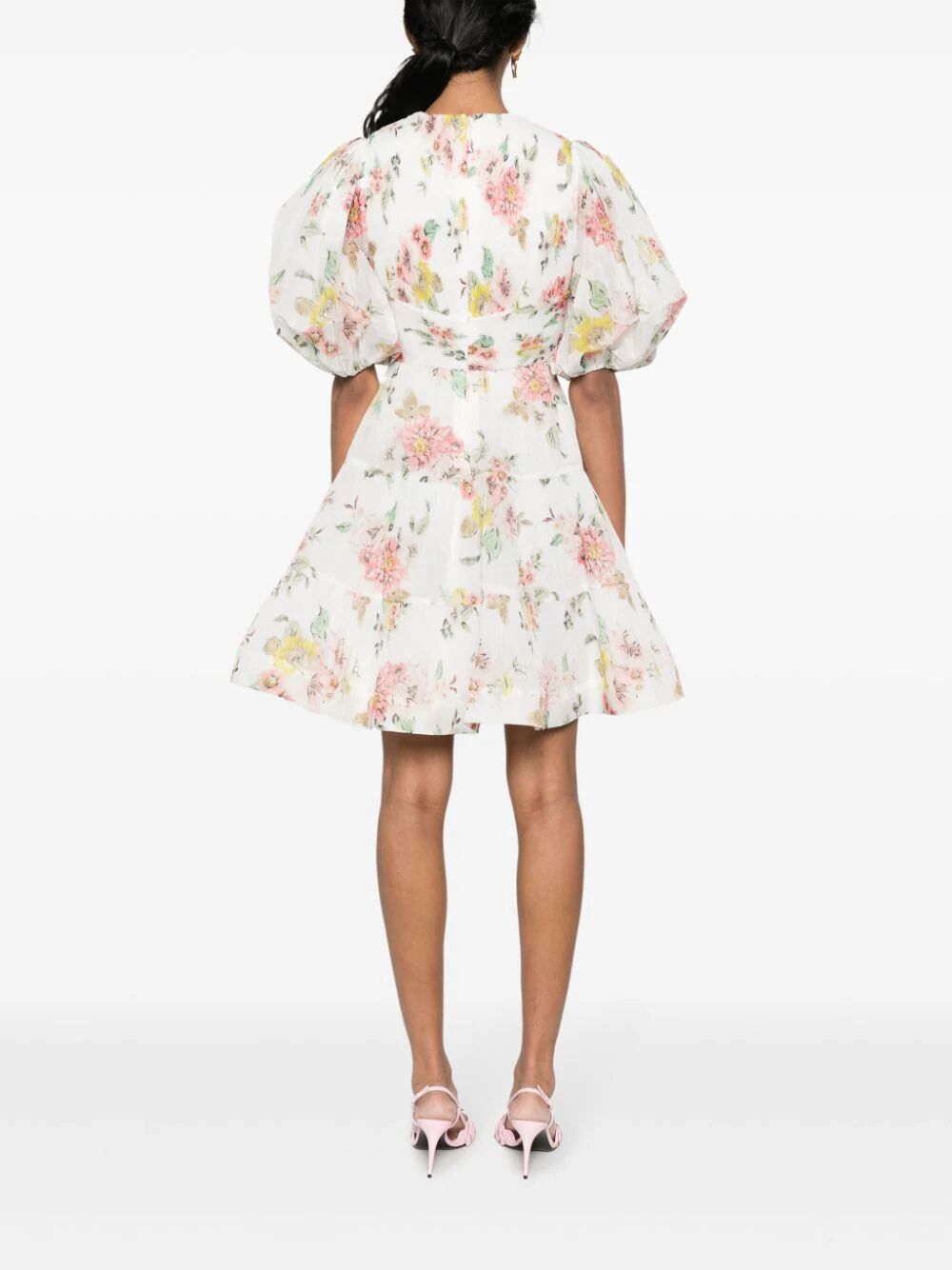 Pleated Mini Dress