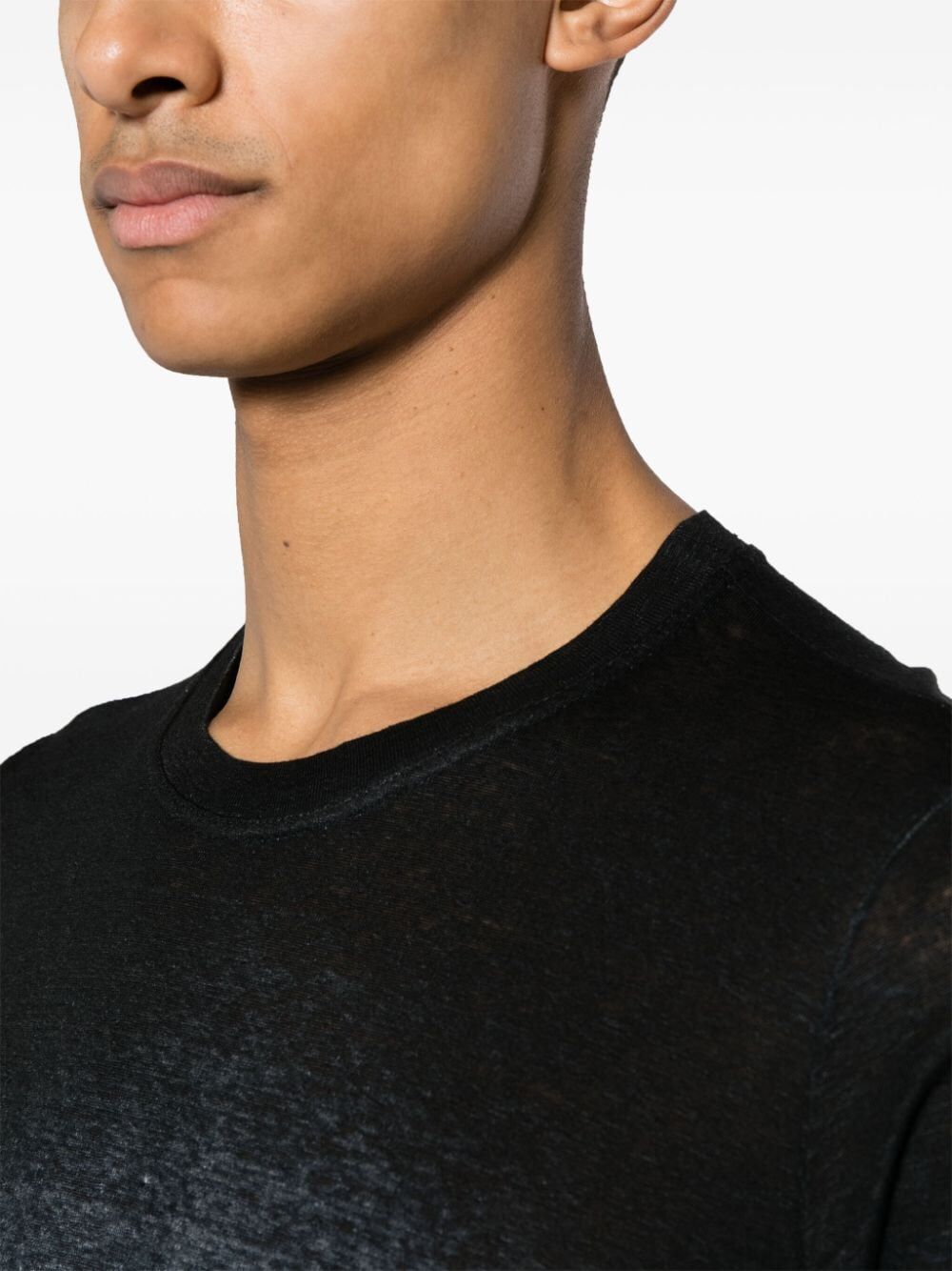 Short Sleeves Linen T-shirt