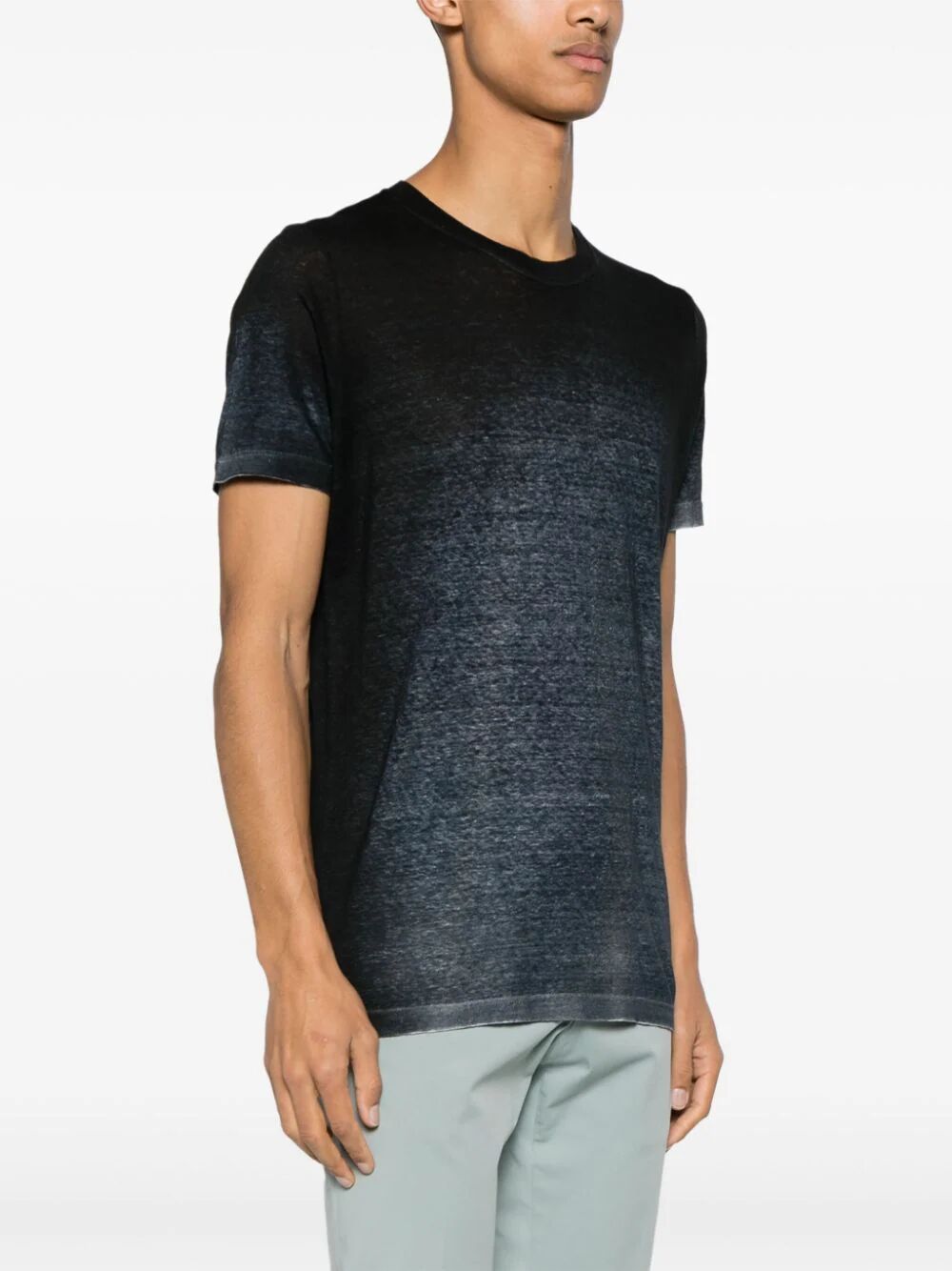 Short Sleeves Linen T-shirt