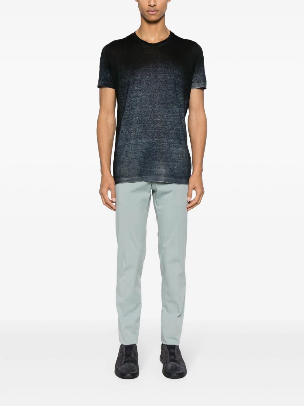 Short Sleeves Linen T-shirt