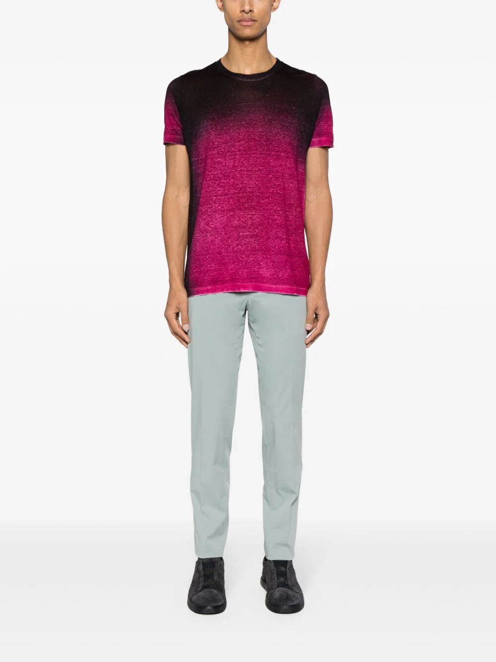 Short Sleeves Linen T-shirt