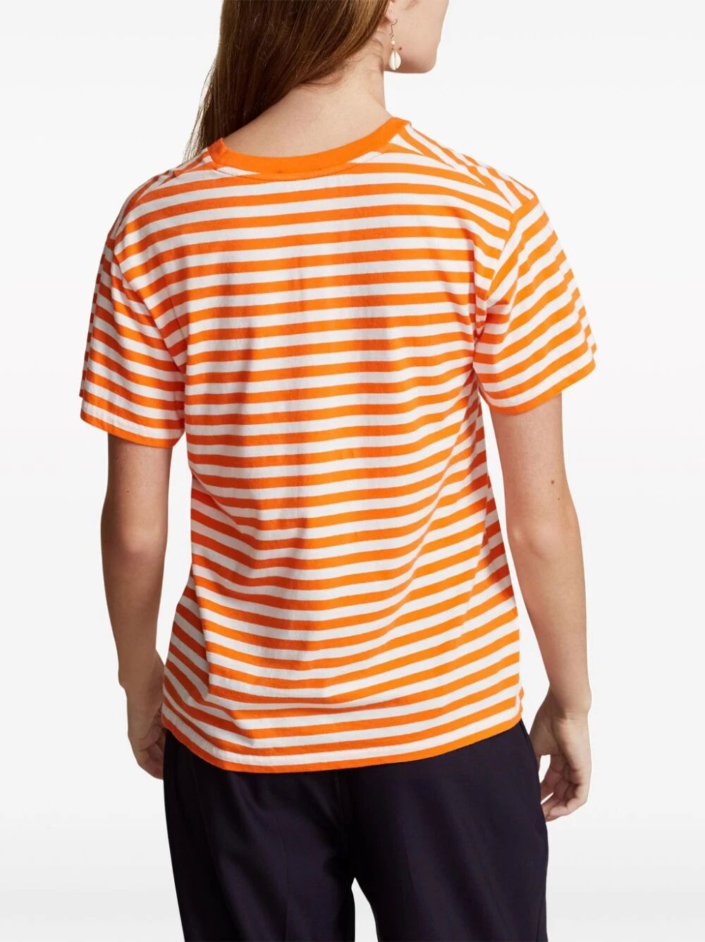 Crew Neck Striped T-shirt