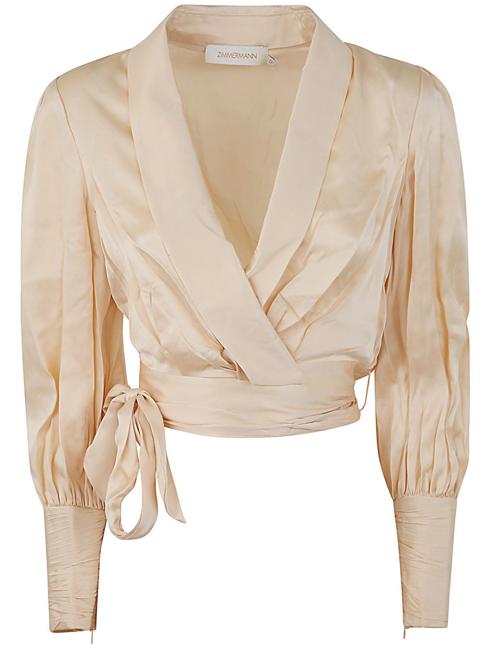 Silk Wrap Top