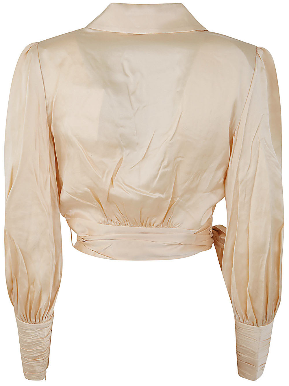 Silk Wrap Top