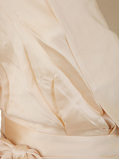 Silk Wrap Top