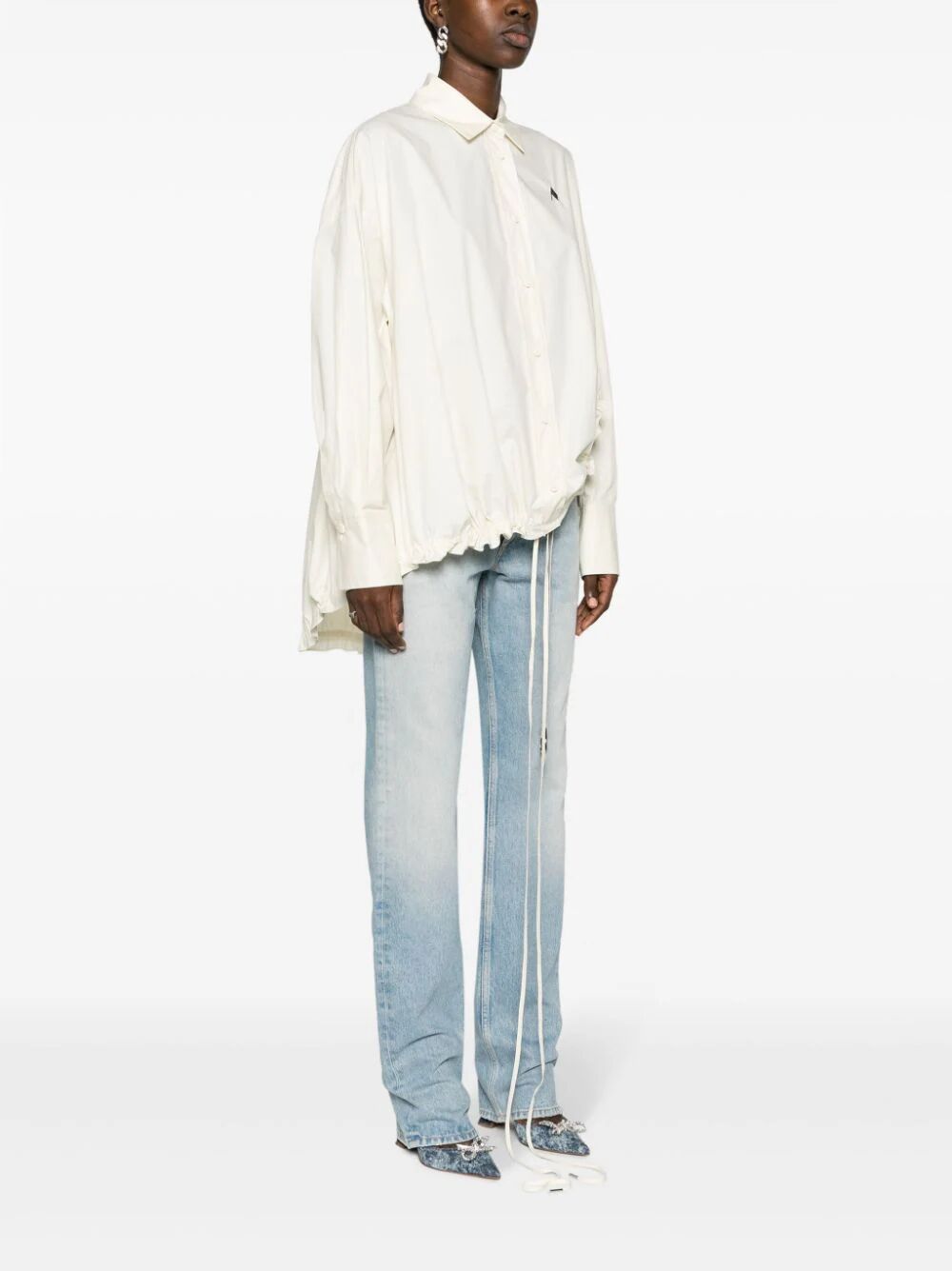 Maxi Shirt With Coulisse