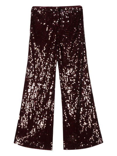 Sequins Low Waist Pants