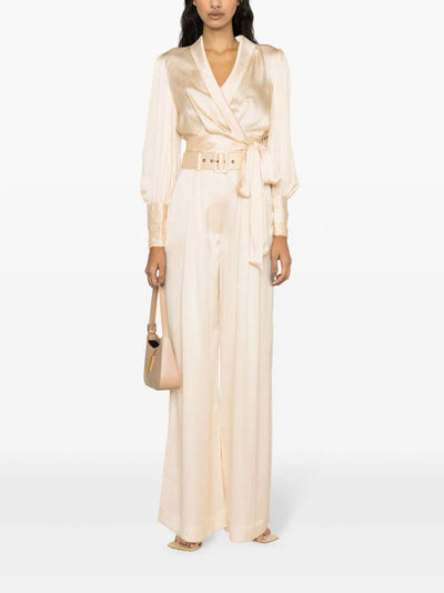 Silk Wrap Top