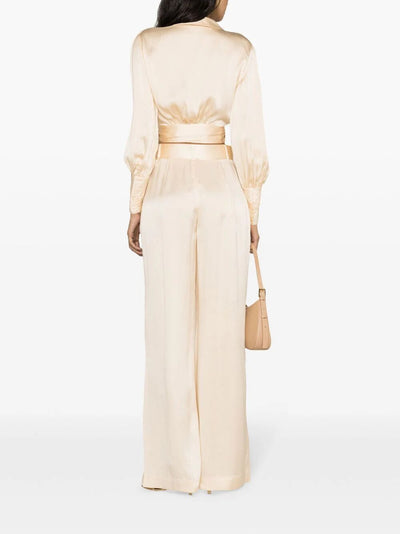 Silk Wrap Top