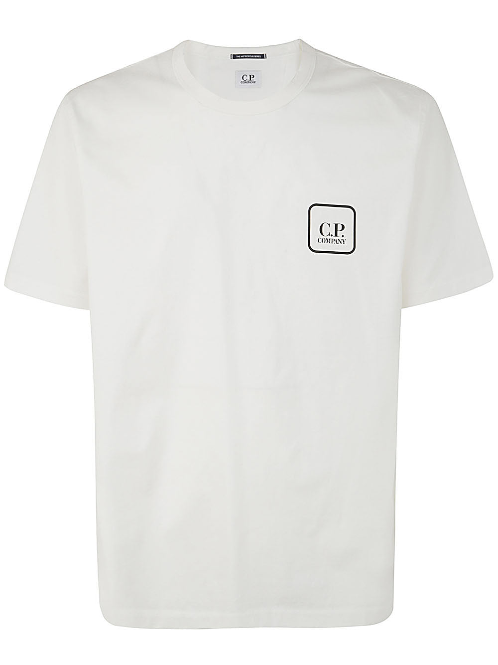 Metropolis Series Mercerized Jersey Logo Graphic T-shirt