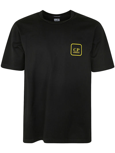 Metropolis Series Mercerized Jersey Logo Graphic T-shirt